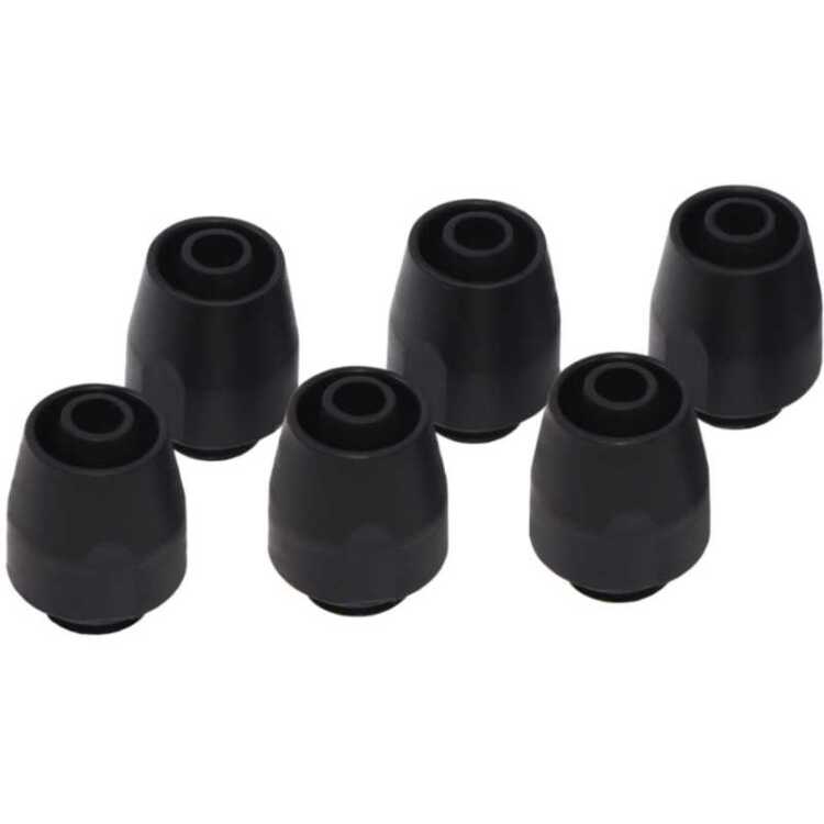 Alphacool HF compression Fitting TPV - 12,7/7,6mm Straight verbinding