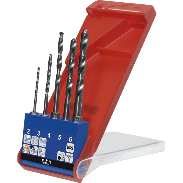 KWB Hss-Spiraalborenset 5-Delig boorset