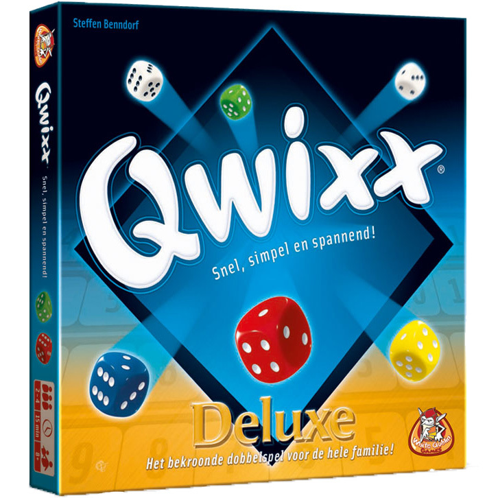 White Goblin Games Qwixx Deluxe Dobbelspel