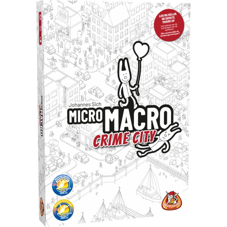 White Goblin Games MicroMacro: Crime City Bordspel