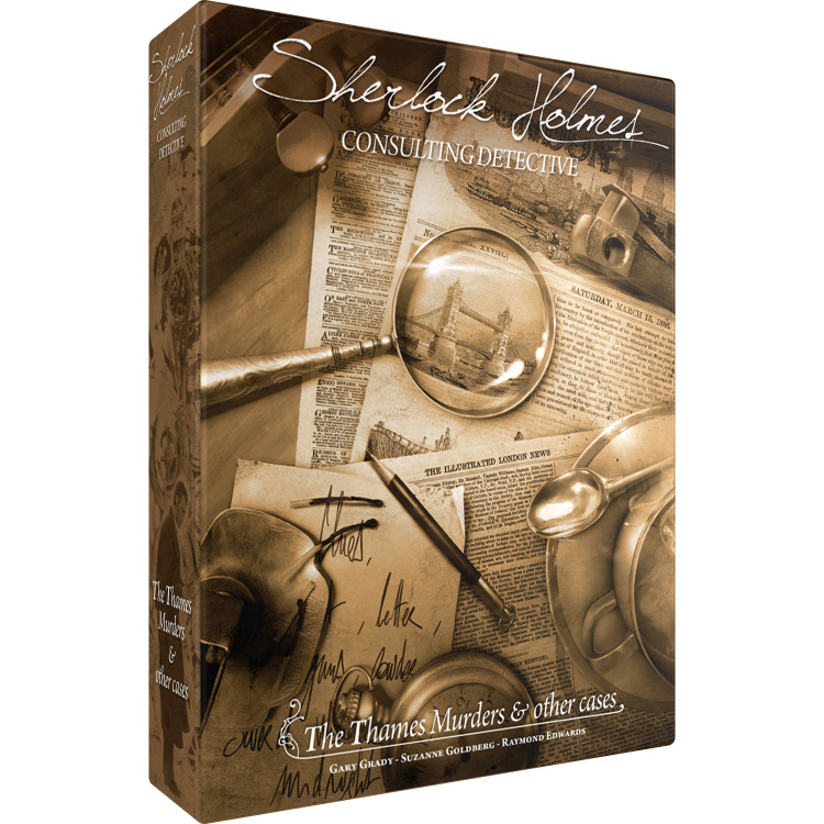 Asmodee Sherlock Holmes Consulting Detective: The Thames Murders & other cases Bordspel
