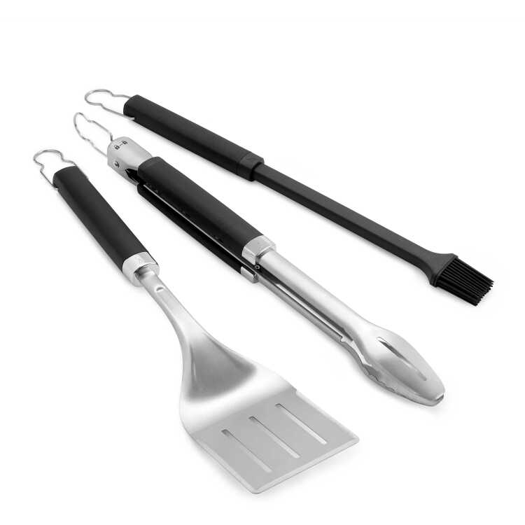 Weber 3-delige Precision barbecueset grillbestek