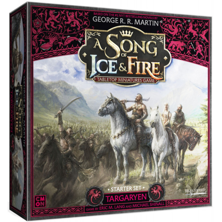 Asmodee A Song of Ice & Fire: Targaryen Starter set Dobbelspel
