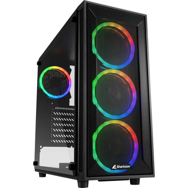 Sharkoon TG4M RGB midi tower behuizing