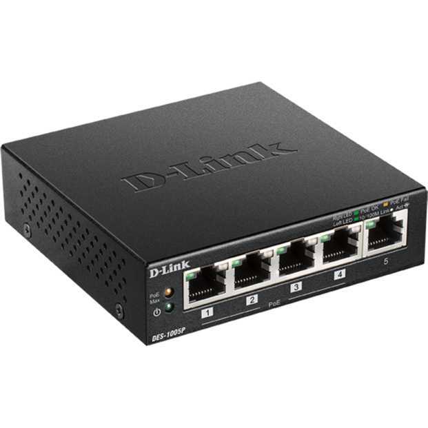 D-Link DES-1005P switch