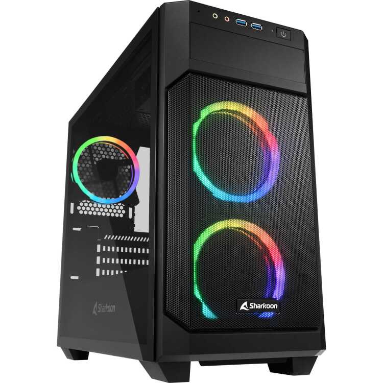 Sharkoon V1000 RGB midi tower behuizing