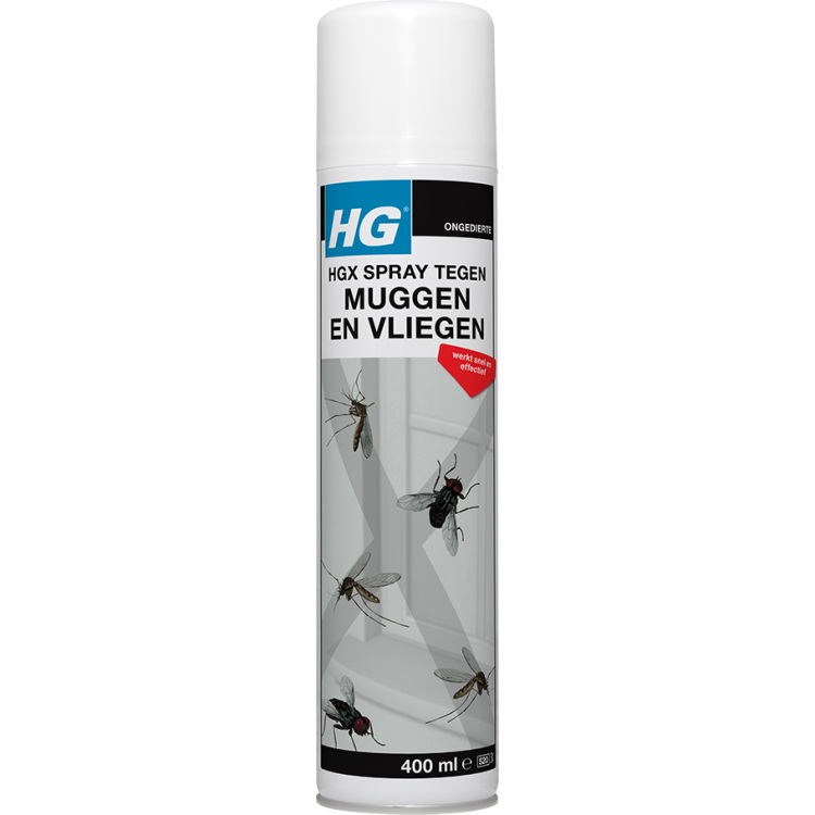 HG X tegen muggen en vliegen insecticide