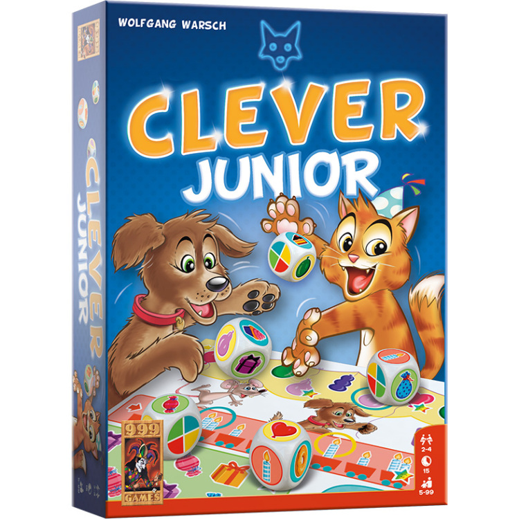 999 Games Clever Junior Dobbelspel