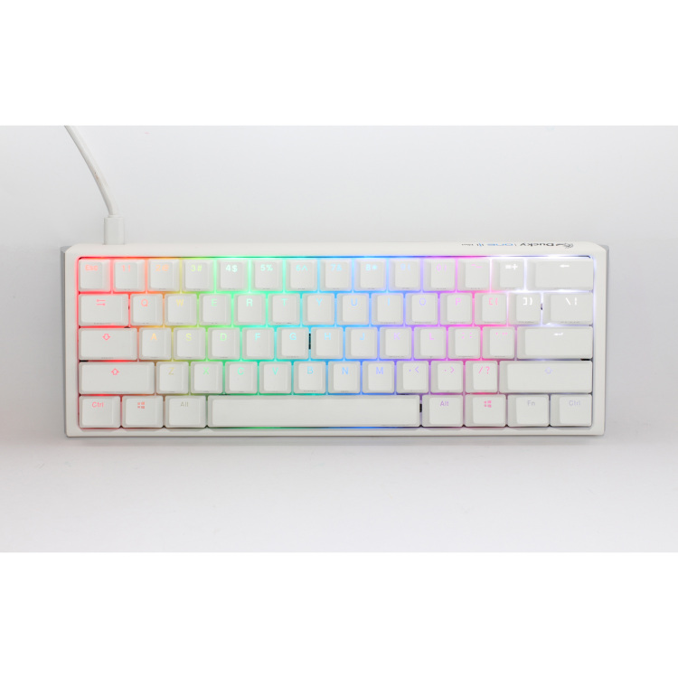 Ducky One 3 Classic Pure White Mini toetsenbord