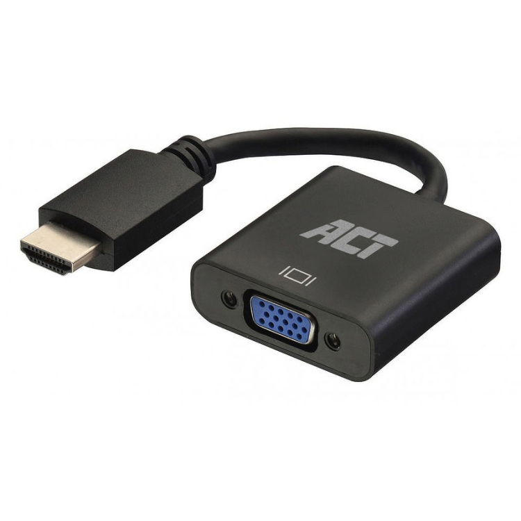ACT Connectivity HDMI naar VGA Converter met audio adapter