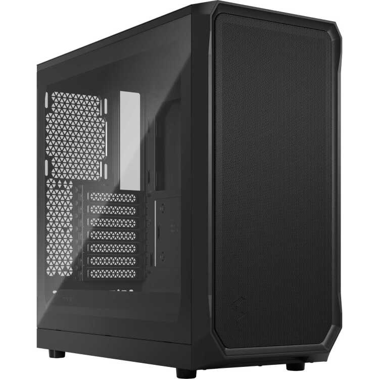 Fractal Design Focus 2 Black TG Clear Tint midi tower behuizing