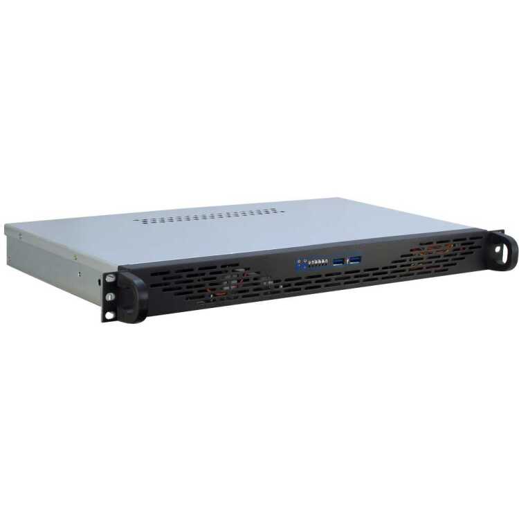 Inter-Tech 1U K-125L rackserver behuizing