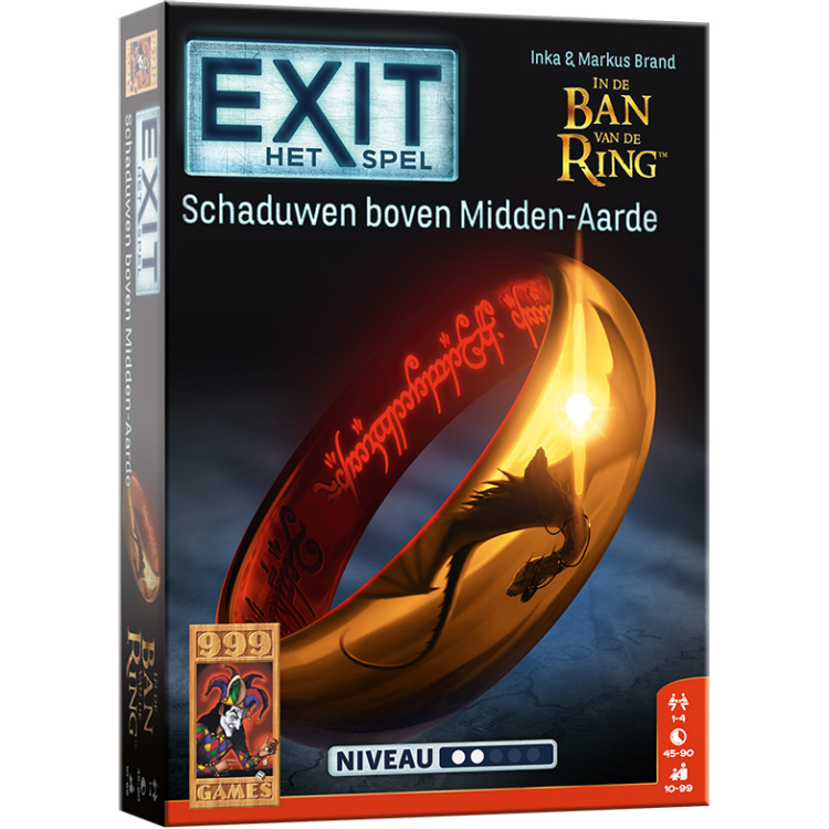 999 Games EXIT - Schaduwen boven Midden-Aarde Gezelschapsspel
