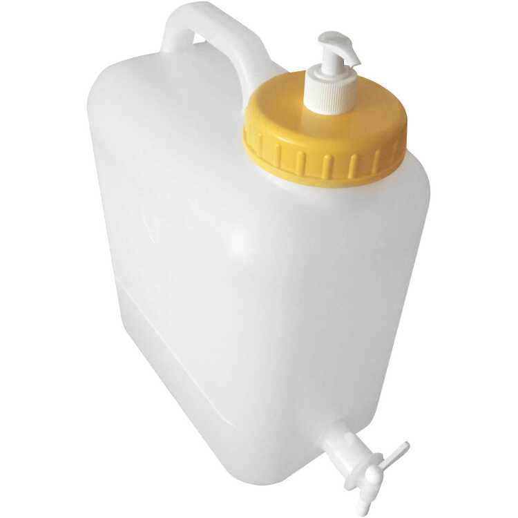 High Peak Waterreservoir met zeepdispenser watertank