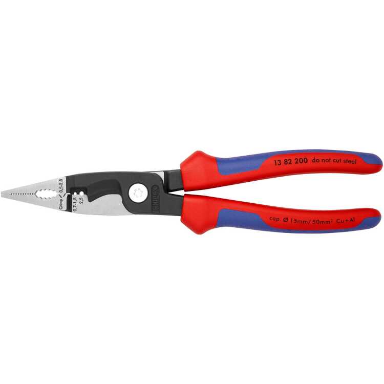 KNIPEX Elektro-Installatietang 13 82 200