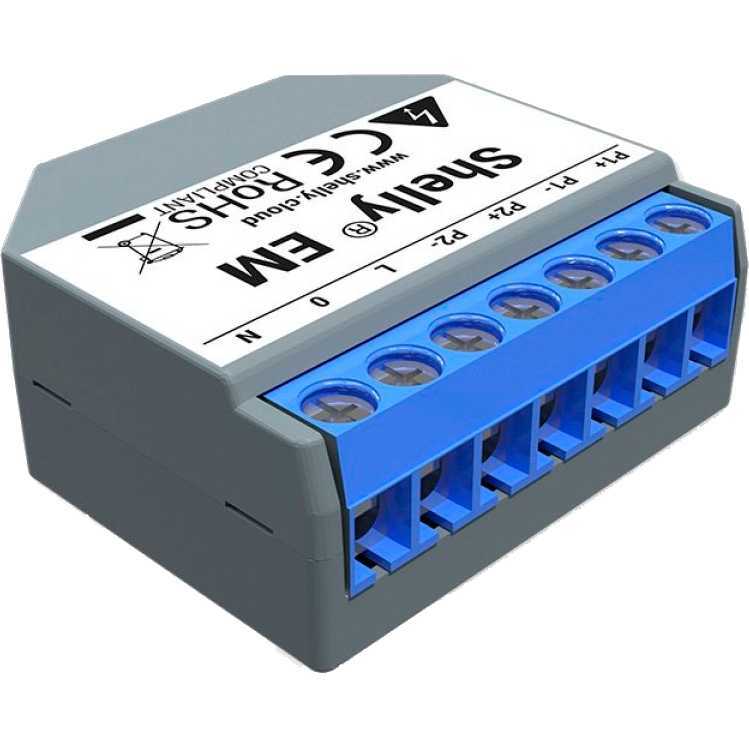 Shelly EM energiebesparing