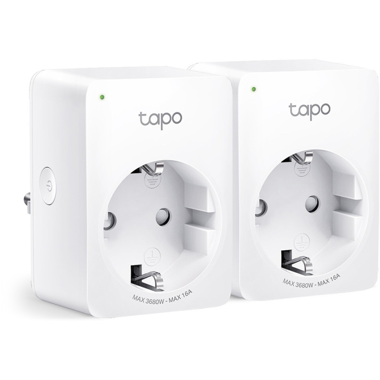 TP-Link Tapo P110 (2-pack) Mini smart wifi-stopcontact schakel stekkerdoos