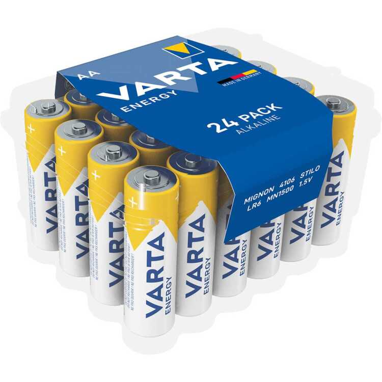 VARTA Alkaline (Box) AA, 1,5V, 24 stuks batterij