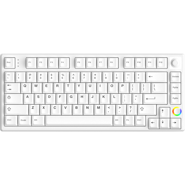 HelloGanss HS75T White toetsenbord
