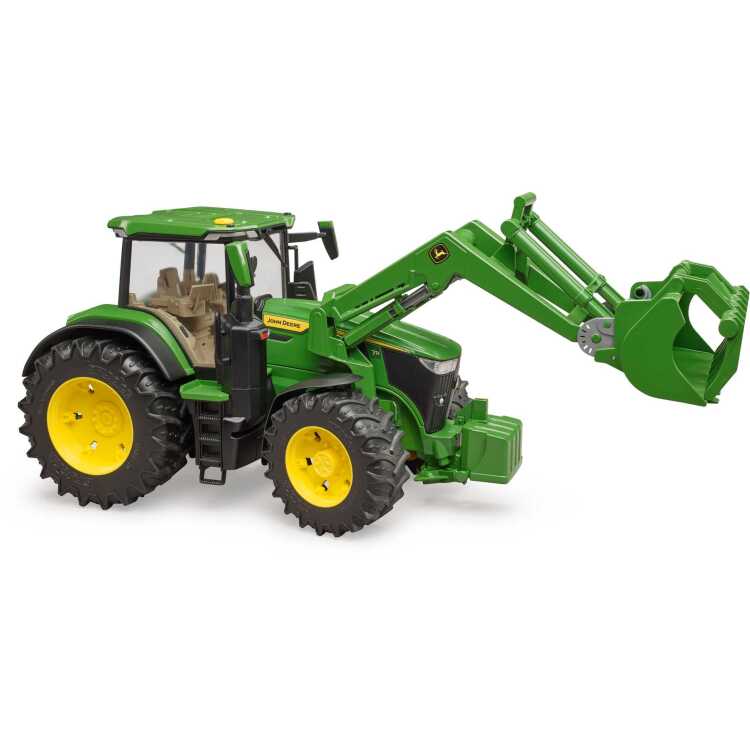 bruder John Deere 7R 350 met Frontlader modelvoertuig