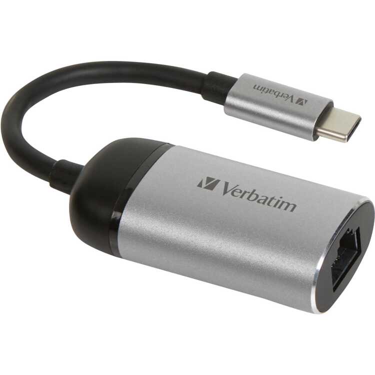 Verbatim USB 3.2 Gen 1 adapter, USB-C > RJ-45