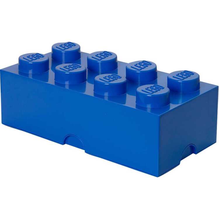 Room Copenhagen LEGO Storage Brick 8 Blauw opbergdoos
