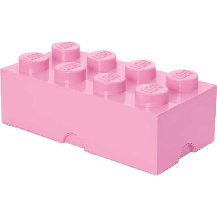 Room Copenhagen LEGO Storage Brick 8 Roze opbergdoos