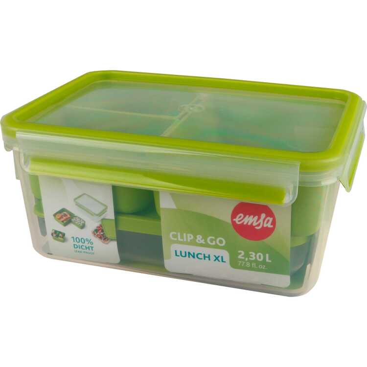 Emsa Clip & Go Lunchbox XL 2,3 l