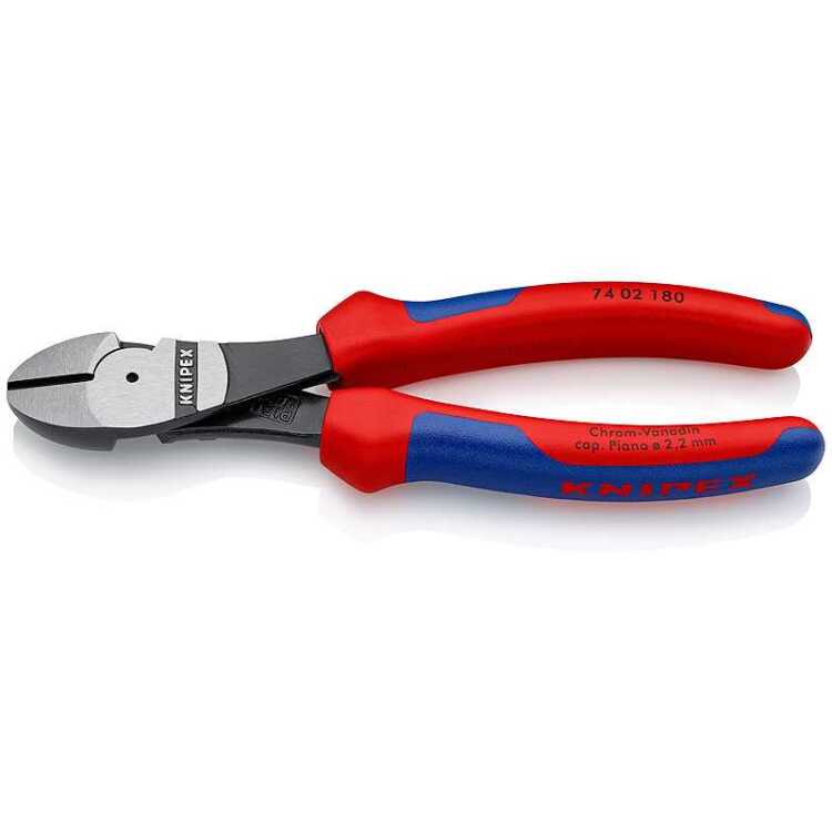 KNIPEX Kracht-zijsnijtang 7402180 kniptang