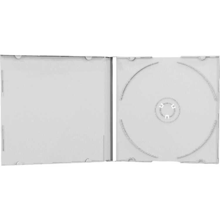 MediaRange CD/DVD Slimcase 100St sleeve