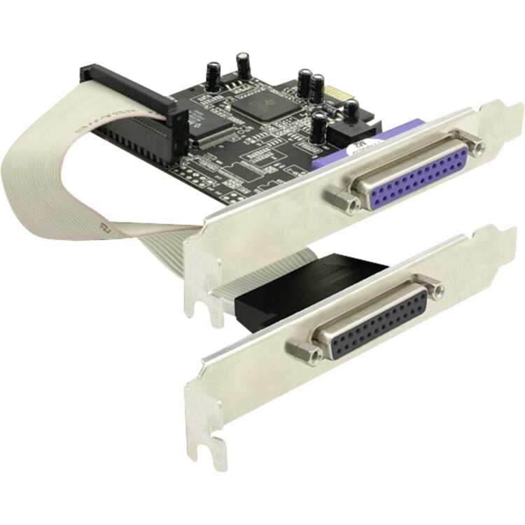 DeLOCK PCI Express kaart 2x Parallel interface kaart