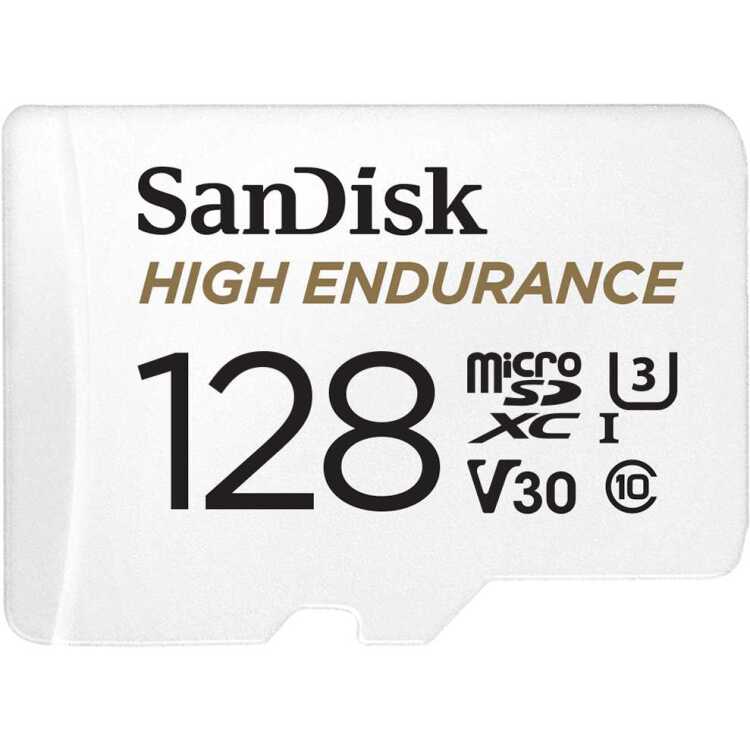 SanDisk High Endurance microSDXC 128 GB geheugenkaart