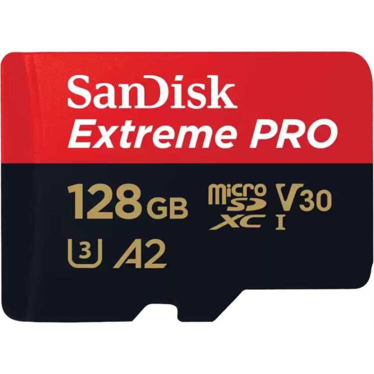 SanDisk Extreme PRO microSDXC 128 GB geheugenkaart