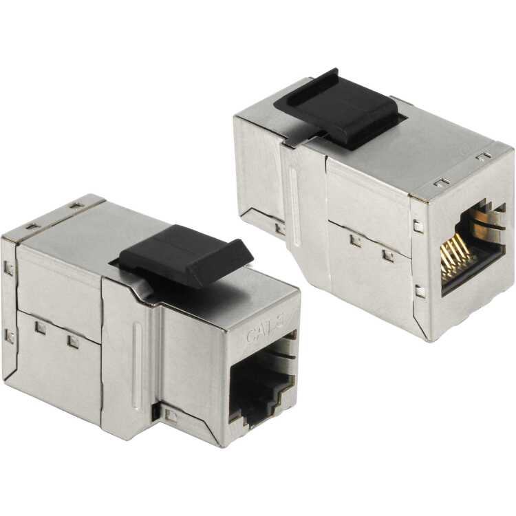 DeLOCK Keystone Module RJ45 female > RJ45 female Cat.6