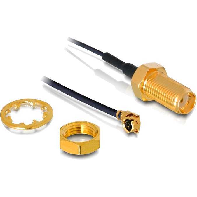 DeLOCK HF-SMA aansluiting voor montage adapter