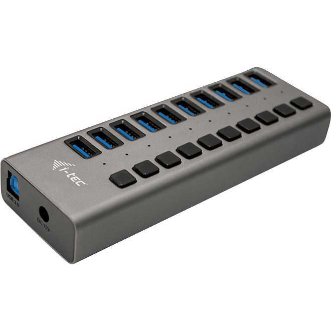 i-tec USB 3.0 Charging HUB 10 port + Power Adapter usb-hub