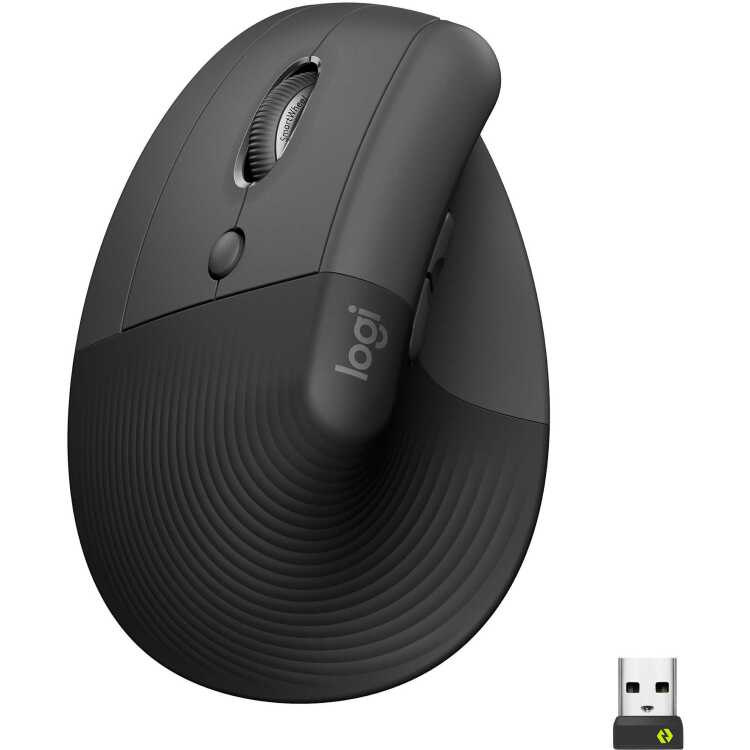 Logitech Lift Vertical Ergonomische Muis - Linkshandig