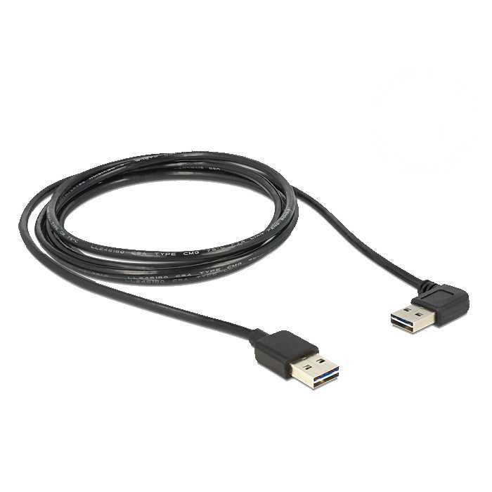 DeLOCK Easy-USB 2.0 M > hoek M kabel