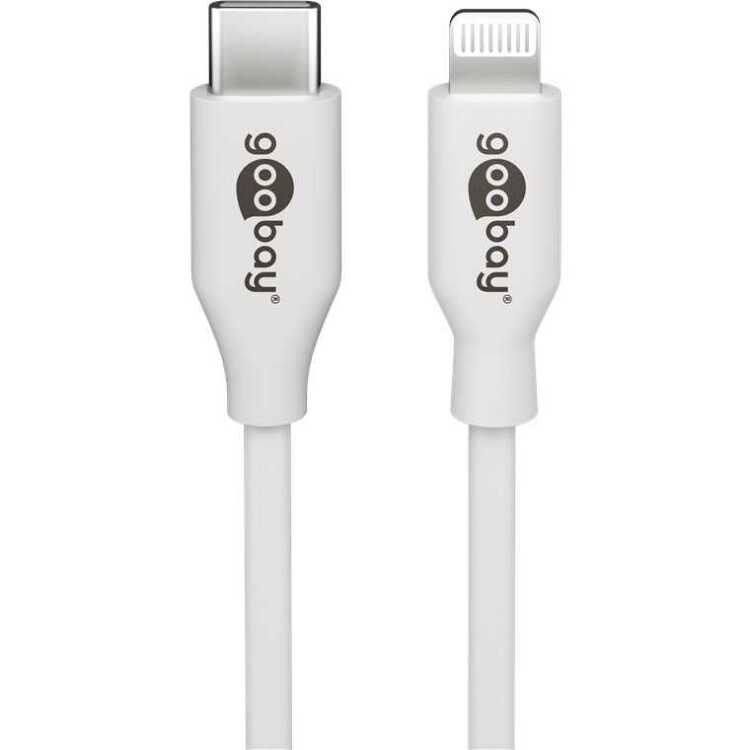 goobay Lightning - USB-C oplaad en synchronisatiekabel