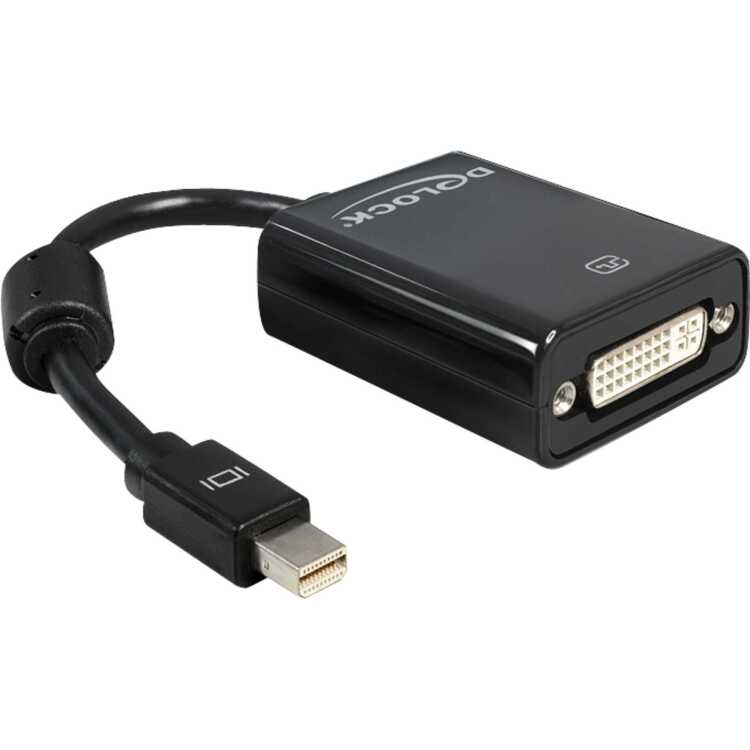 DeLOCK Mini-DisplayPort male > DVI-I female (DVI 24+5) adapter