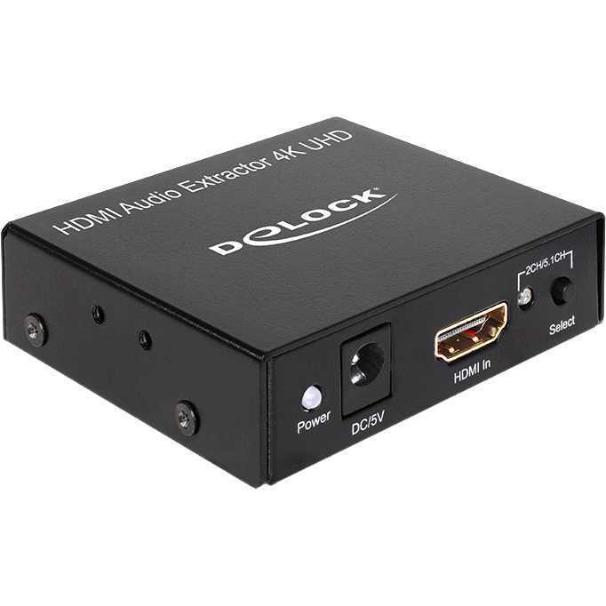 DeLOCK HDMI Audio Extractor 4K adapter