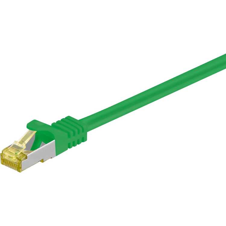 goobay Patchkabel RJ-45 Cat.6a S/FTP (PIMF), met Cat.7