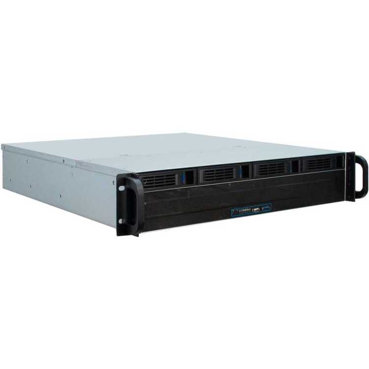 Inter-Tech IPC 2U-2404L SATA rackserver behuizing