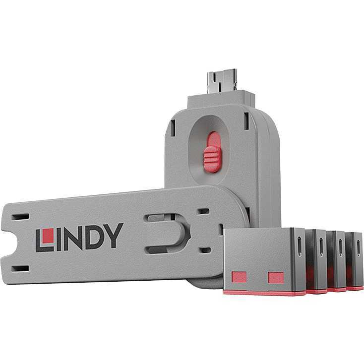 Lindy USB Port Blocker diefstalbeveiliging