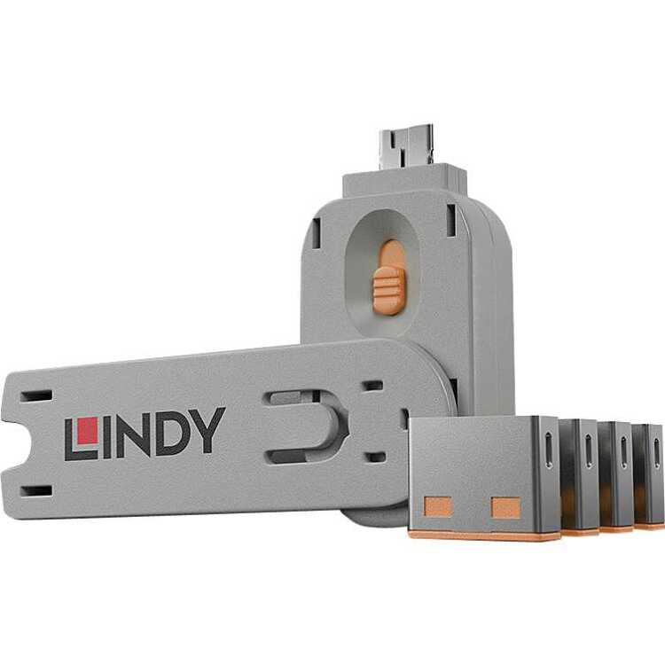 Lindy USB Port Blocker diefstalbeveiliging