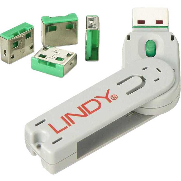 Lindy USB Port Blocker diefstalbeveiliging