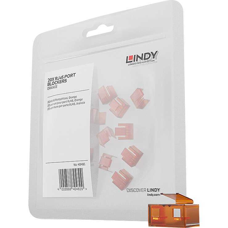 Lindy RJ45 Port Blocker diefstalbeveiliging