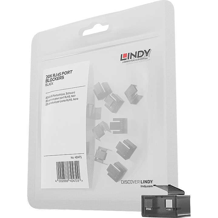 Lindy RJ45 Port Blocker insteekslot