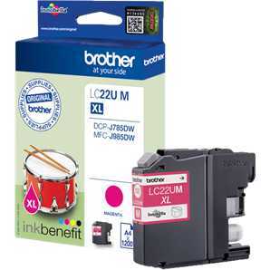 Brother Originele LC-22UM magenta inktcartridge