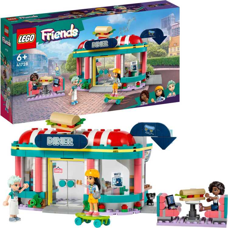 LEGO Friends - Heartlake restaurant in de stad Constructiespeelgoed
